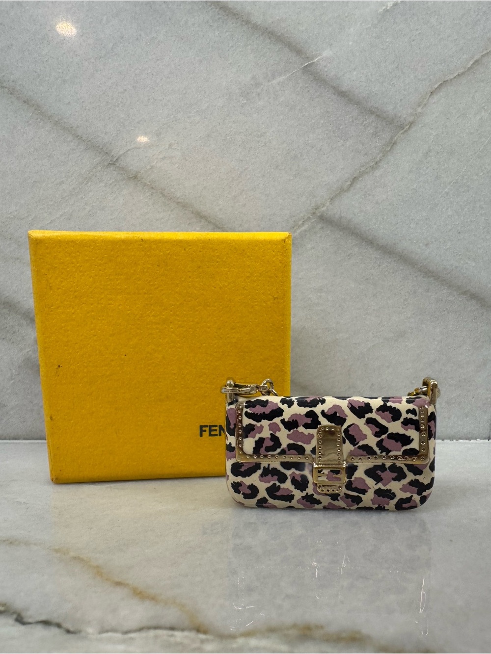 Fendi Mamma Baguette Bag
Charm Key Chain